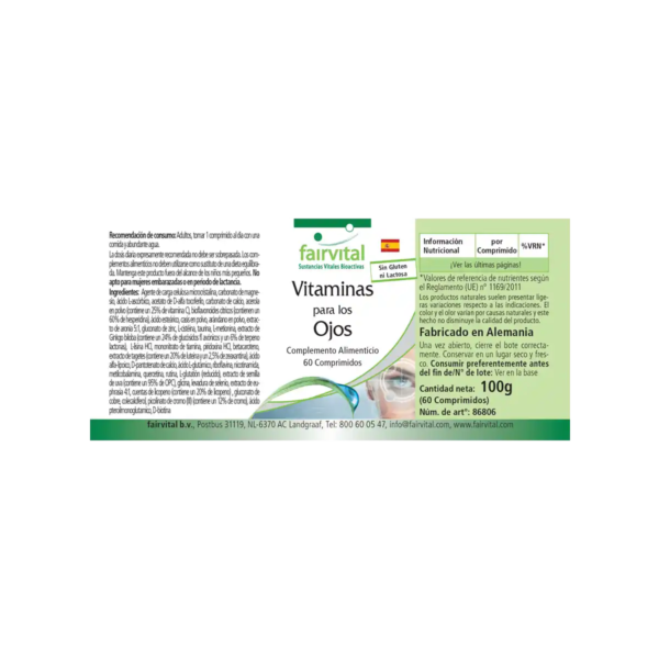 Augenvitamine (fairvital) spanisch