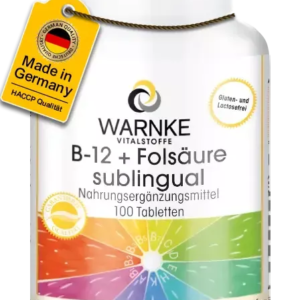 B-12 + Folsäure sublingual mit Acerola (Warnke)
