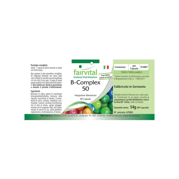 B-Komplex 50 (fairvital) italienisch