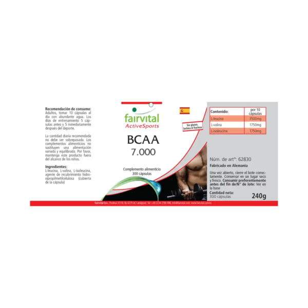 BCAA 7000 (fairvital) spanisch
