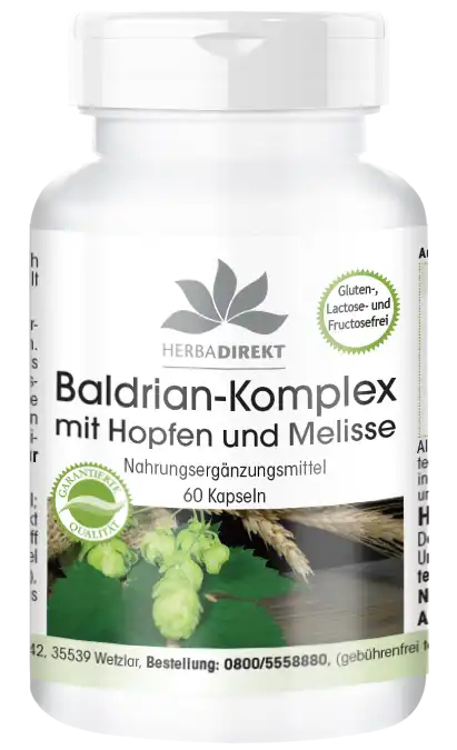 Baldrian-Extrakt Plus mit Hopfen und Melisse (Warnke)