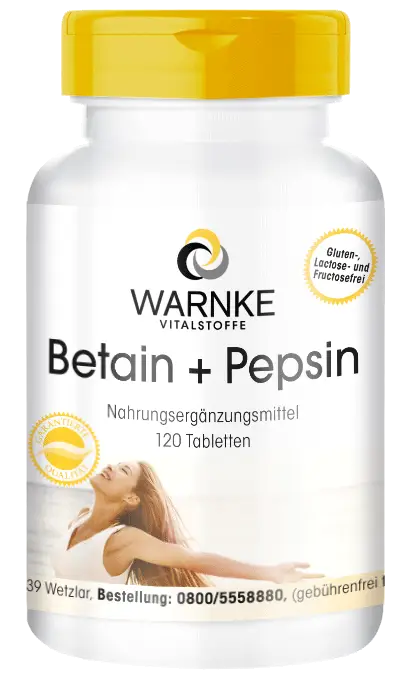 Betain + Pepsin (Warnke)