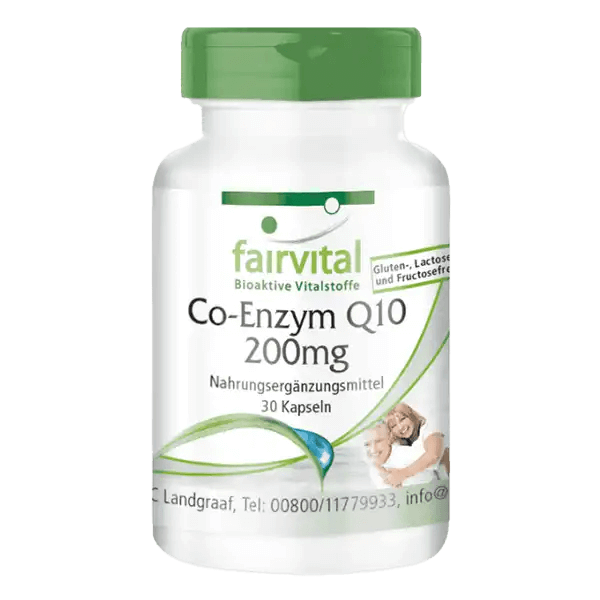 Co-Enzym Q10 200mg (fairvital) 30 Kapseln