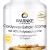 Cordyceps Extrakt 500mg, 40% Polysaccharide (Warnke)