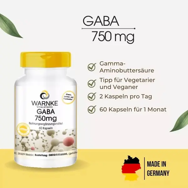 GABA 750mg (Warnke) 1