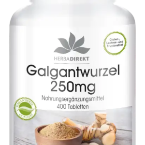 Galgantwurzel 250mg (Warnke)