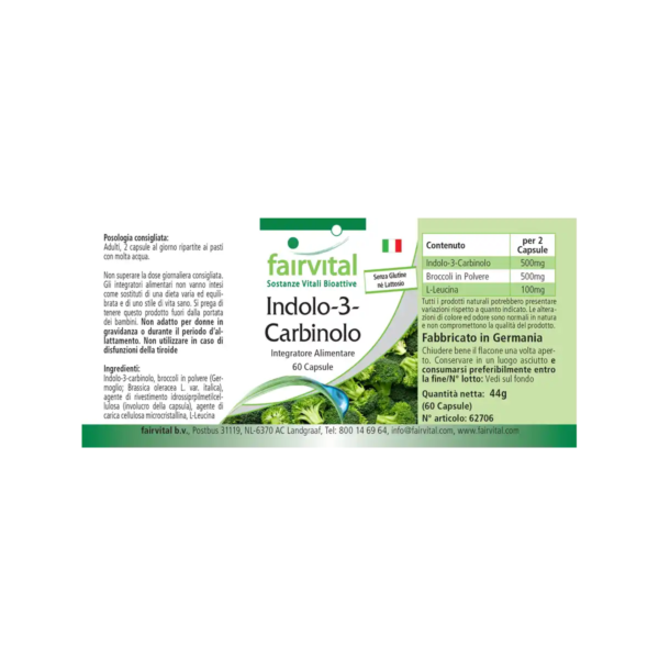 Indol-3-Carbinol (fairvital) italienisch