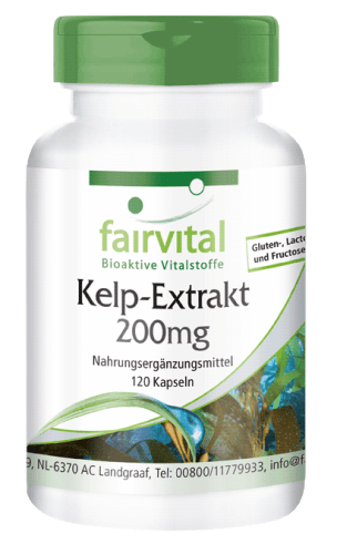Kelp-Extrakt 200mg - 120 Kapseln (fairvital)
