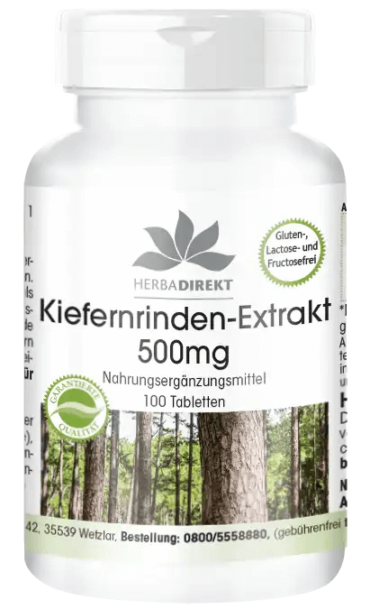 Kiefernrinden-Extrakt 500mg (Warnke)
