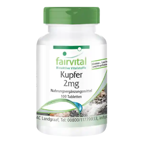 Kupfer 2mg (fairvital)
