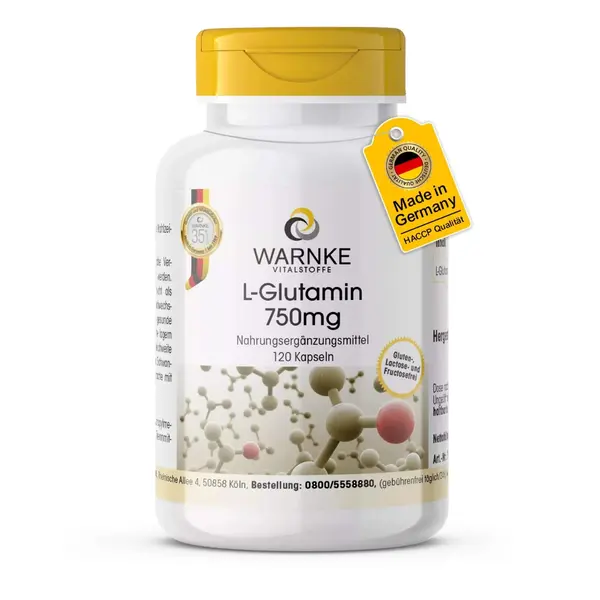 L-Glutamin 750mg (Warnke)
