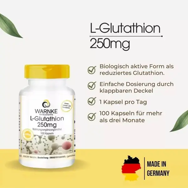L-Glutathion 250mg (Warnke) 1