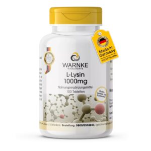 L-Lysin 1000mg (Warnke)