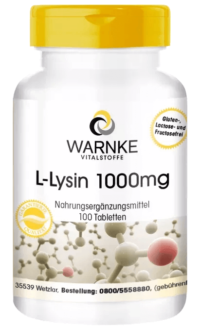 L-Lysin 1000mg (Warnke)