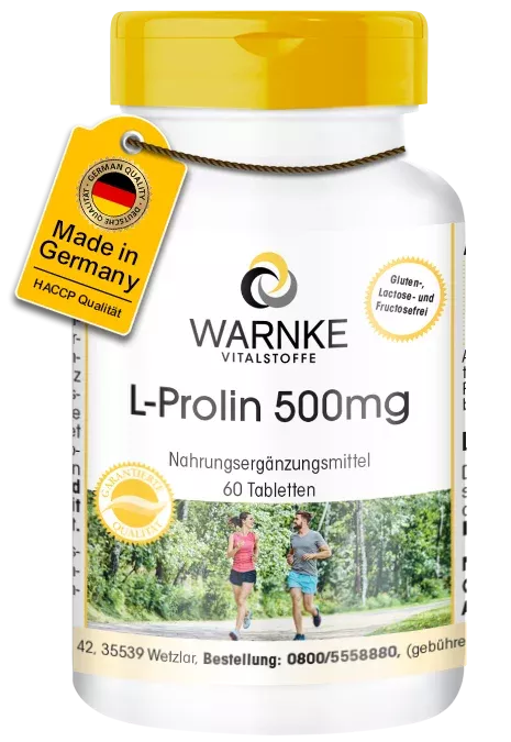 L-Prolin 500mg (Warnke)