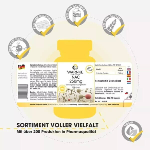 NAC 250mg (Warnke) 2
