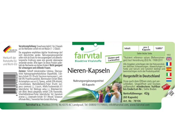 Nieren Kapseln (fairvital)_deutsch