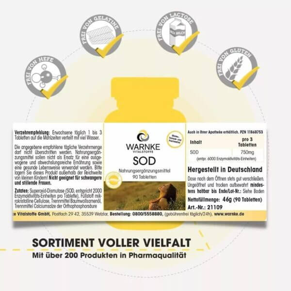 SOD 2000 F.I.P. - Superoxid-Dismutase (Warnke) 3