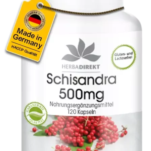 Schisandra Kapseln 500mg (Warnke)