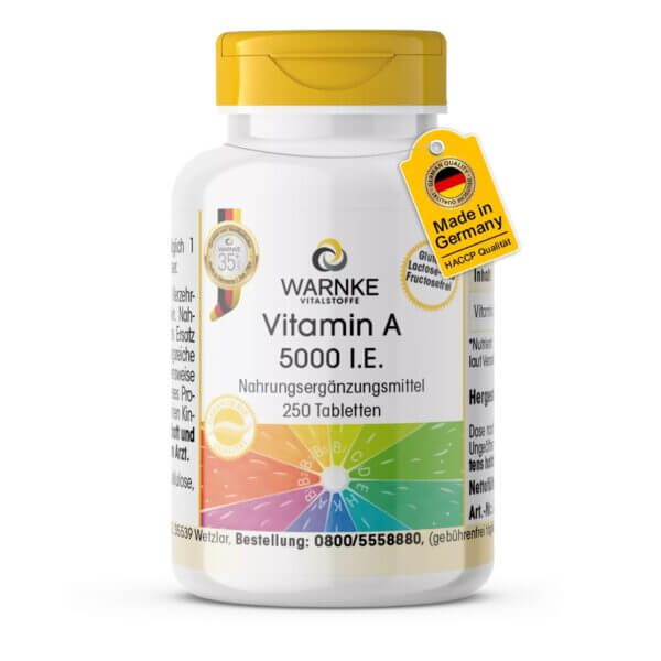 Vitamin A 5000 I.E. (Warnke)