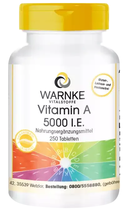 Vitamin A 5000 I.E. (Warnke)
