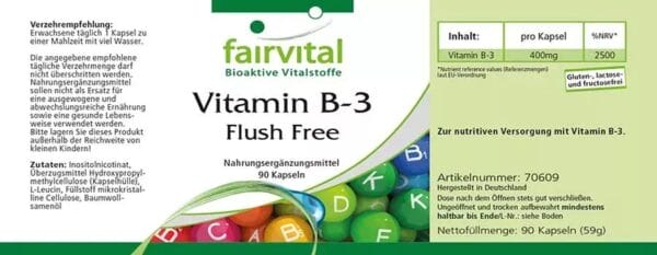Vitamin B-3 400mg Flush Free (fairvital)_deutsch