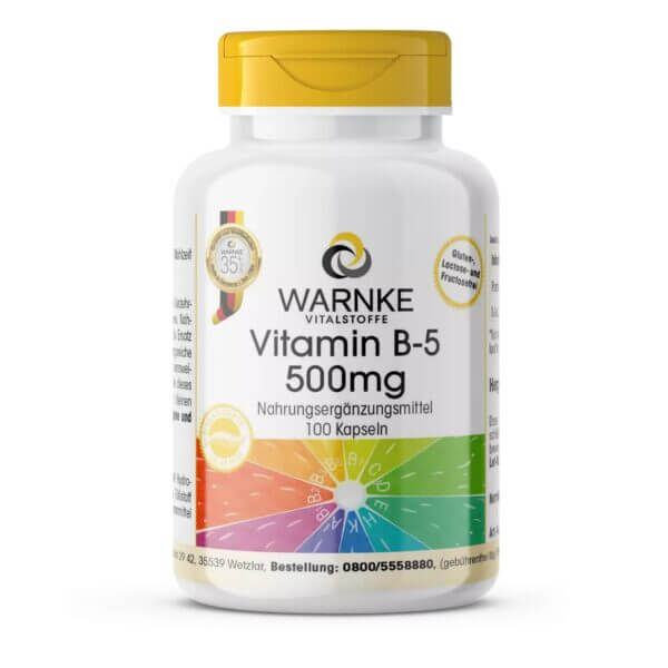 Vitamin B5 500mg (Warnke)