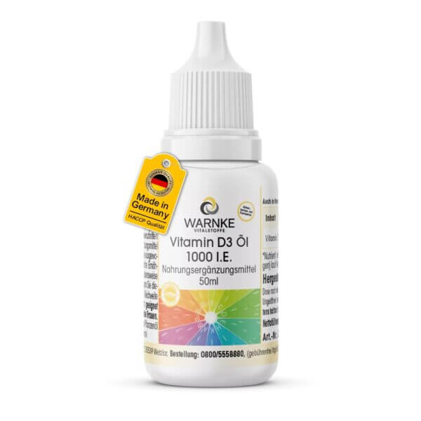 Vitamin D3 Öl 1000 I.E. (Warnke)