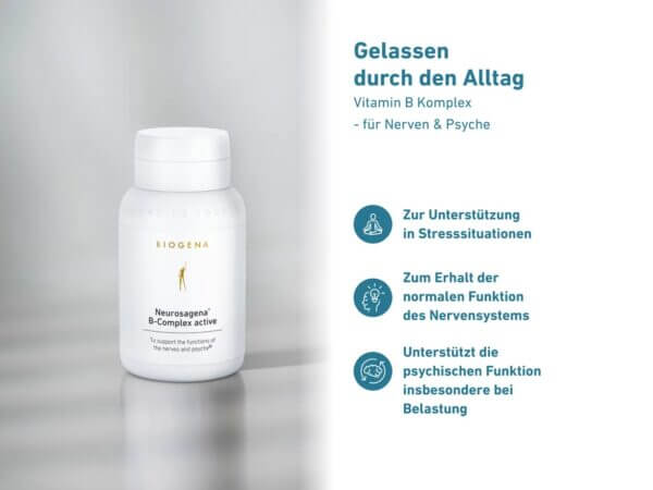 Neurosagena® B-Komplex active Gold (Biogena) 1