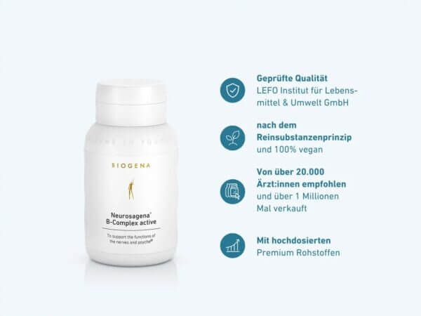Neurosagena® B-Komplex active Gold (Biogena) 3