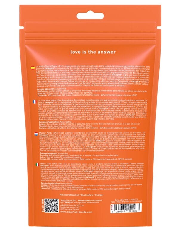 Zeolith-Bentonit-Mix GAIAgold Kapseln (AQUARIUS)_1