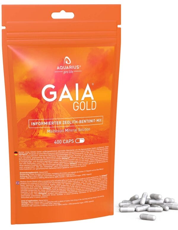 Zeolith-Bentonit-Mix GAIAgold Kapseln (AQUARIUS)_2