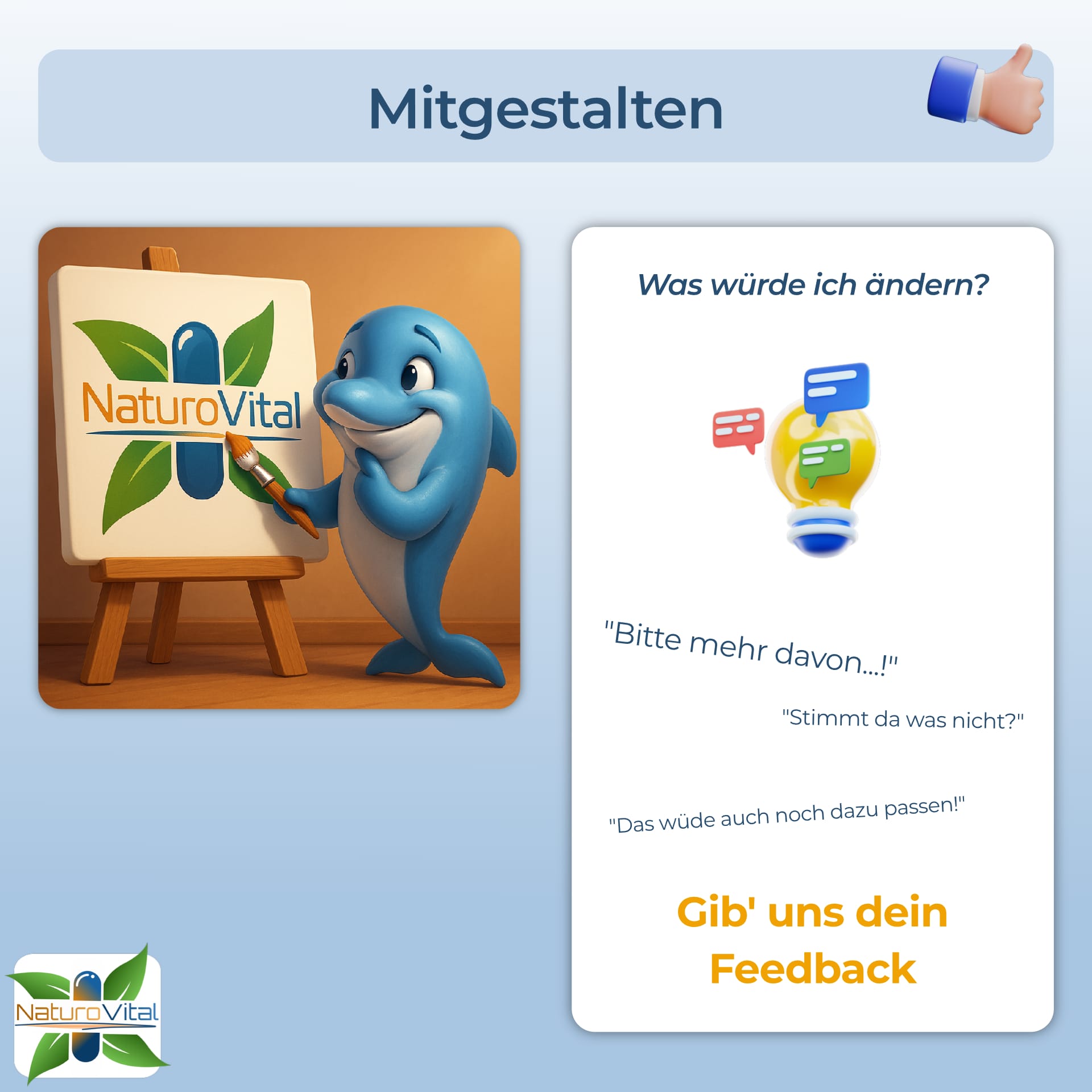 NaturoVital Feedback