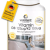 Vitamin D3 125µg K2 100µg (Warnke)