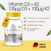Vitamin D3 125µg K2 100µg (Warnke) 4