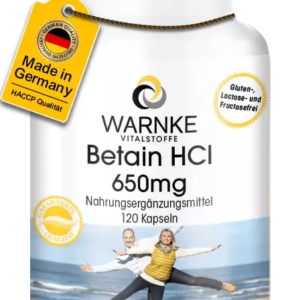 Betain HCl 650mg (Warnke)