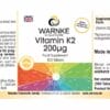 Vitamin K2 200µg (Warnke) englisch