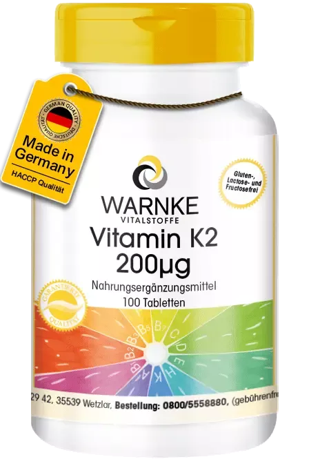 Vitamin K2 200µg (Warnke)