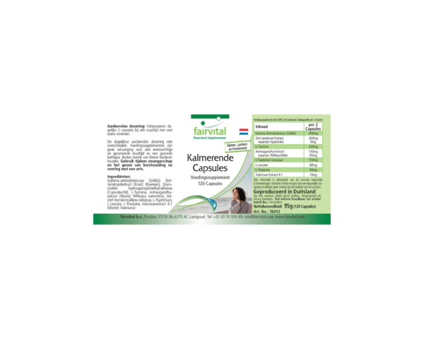 Beruhigungs Kapseln (fairvital) niederländisch