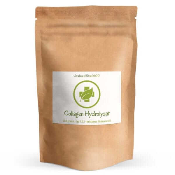 Collagen Hydrolysat Pulver (vitalundfitmit100) 1