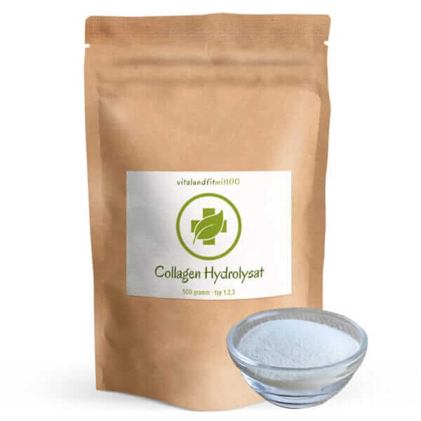 Collagen Hydrolysat Pulver (vitalundfitmit100)
