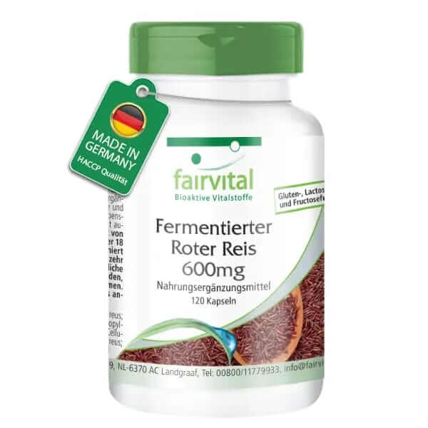 Fermentierter Roter Reis 600mg (fairvital)