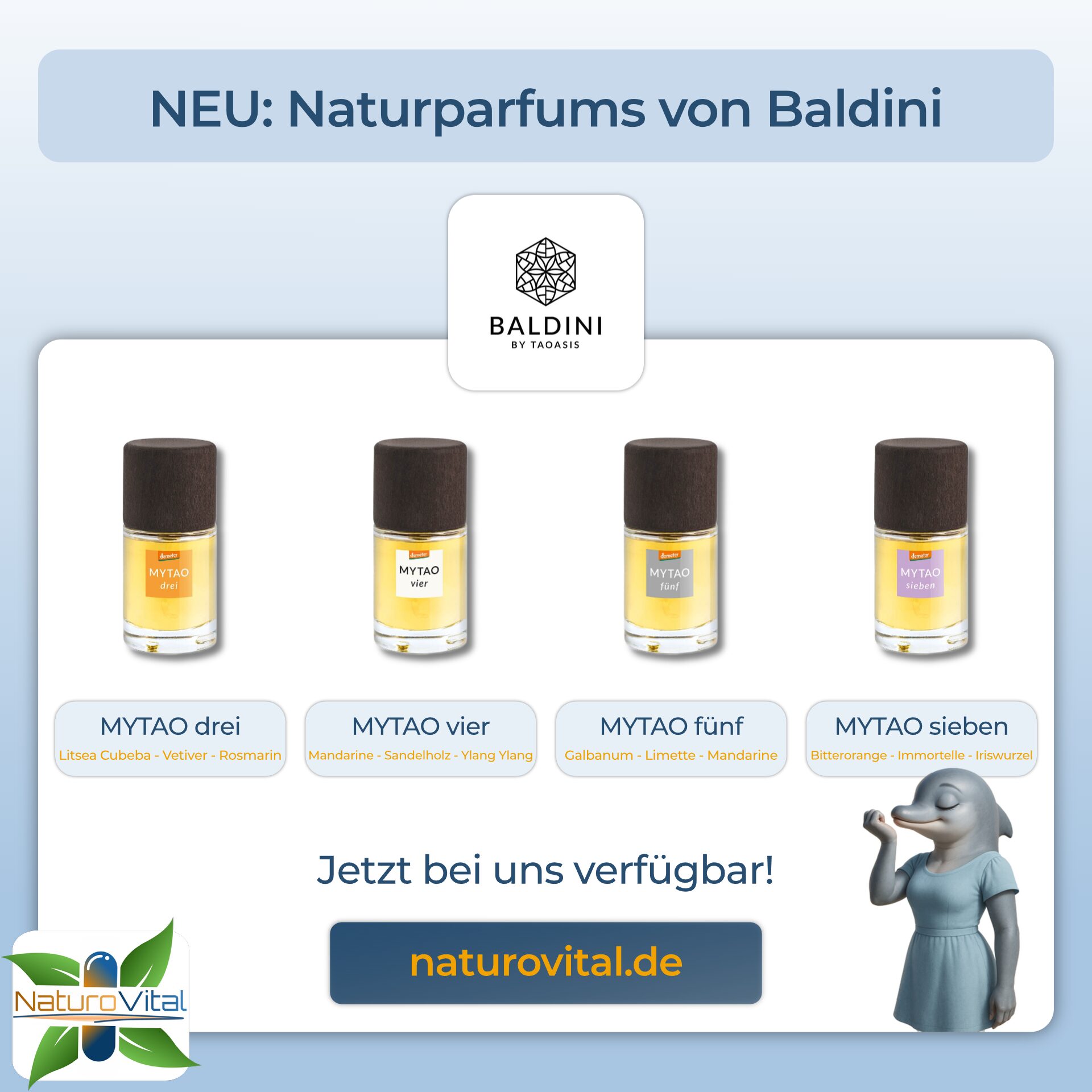 NEU - Naturparfums von Baldini bei NaturoVital