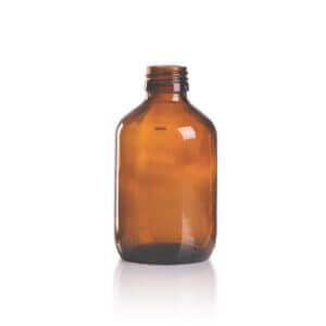 Euro Medizinflasche Glasflasche Braunglas 200ml