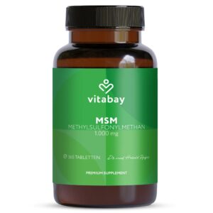 MSM 1000mg Tabletten (Vitabay)