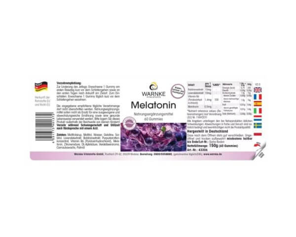 Melatonin Gummies (Warnke) deutsch