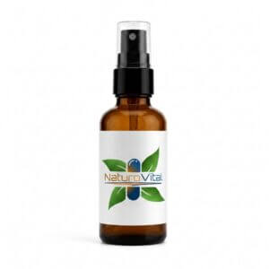 Braunglas Flasche mit Pumpzerstäuber NaturoVital