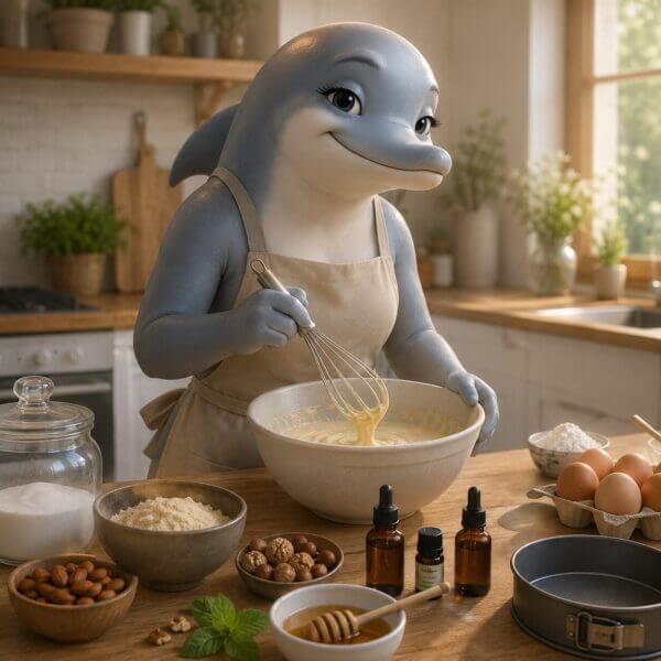 Gesund und lecker backen Banner