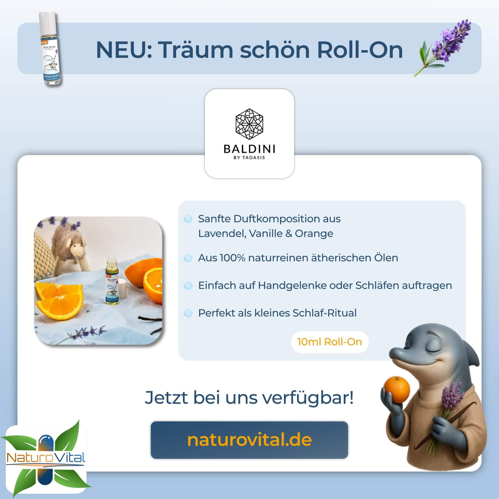 NEU - Träum schön Roll-On bei NaturoVital