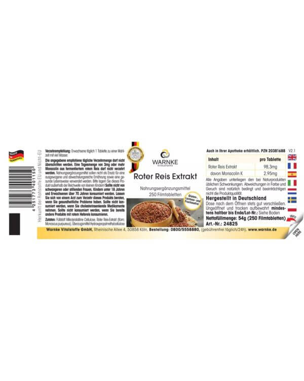 Roter Reis Extrakt (Warnke) deutsch